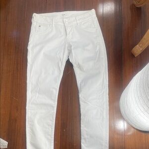 Hudson Jeans Classic White Denim